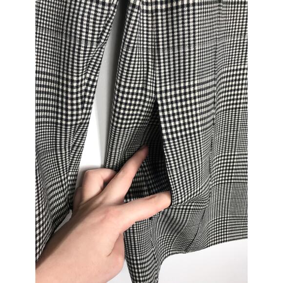 Theory Womens Clothing Lauret Portland Glen Check Top Workwear Classic Timeless - Picture 6 of 13